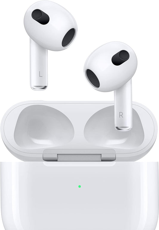 "Enhanced Airpods: 3rd Gen with Lightning Charging for Ultimate Convenience!"