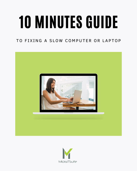 10 Minute Guide on how to Improve Slowness on your Laptop or Computer