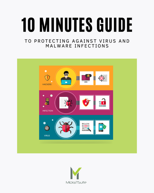 10 Minute Guide Protection from Virus and Malware Infections